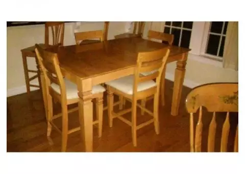7 Piece Dining Room Table and Chairs